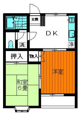 物件間取り