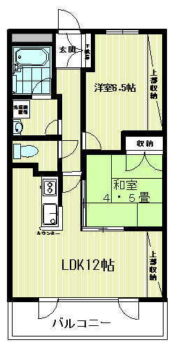 物件間取り