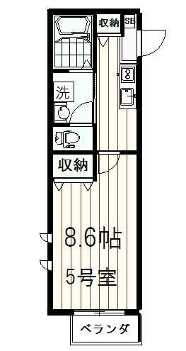 物件間取り