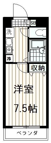 物件間取り