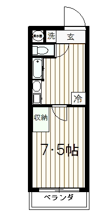 物件間取り