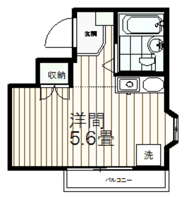 物件間取り