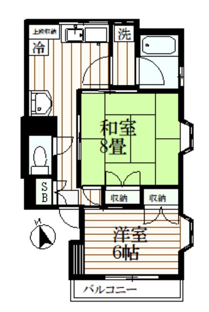 物件間取り