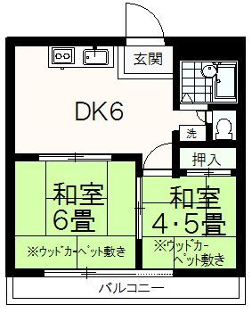 物件間取り