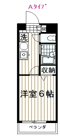 物件間取り