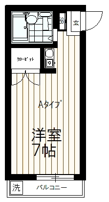 物件間取り