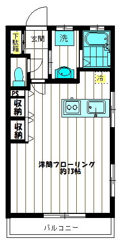 物件間取り