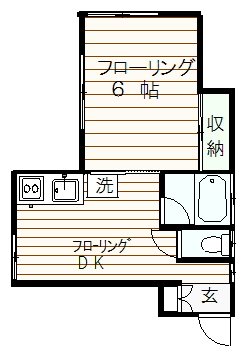 物件間取り